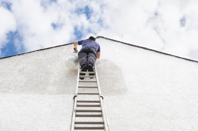 Peinture extérieure à Meisenthal — façades et ravalement